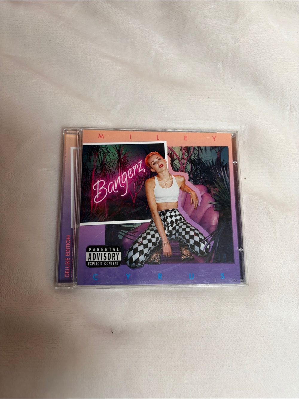 Miley Cyrus - Bangerz (Deluxe Edition) CD - Pink/Purple Cover